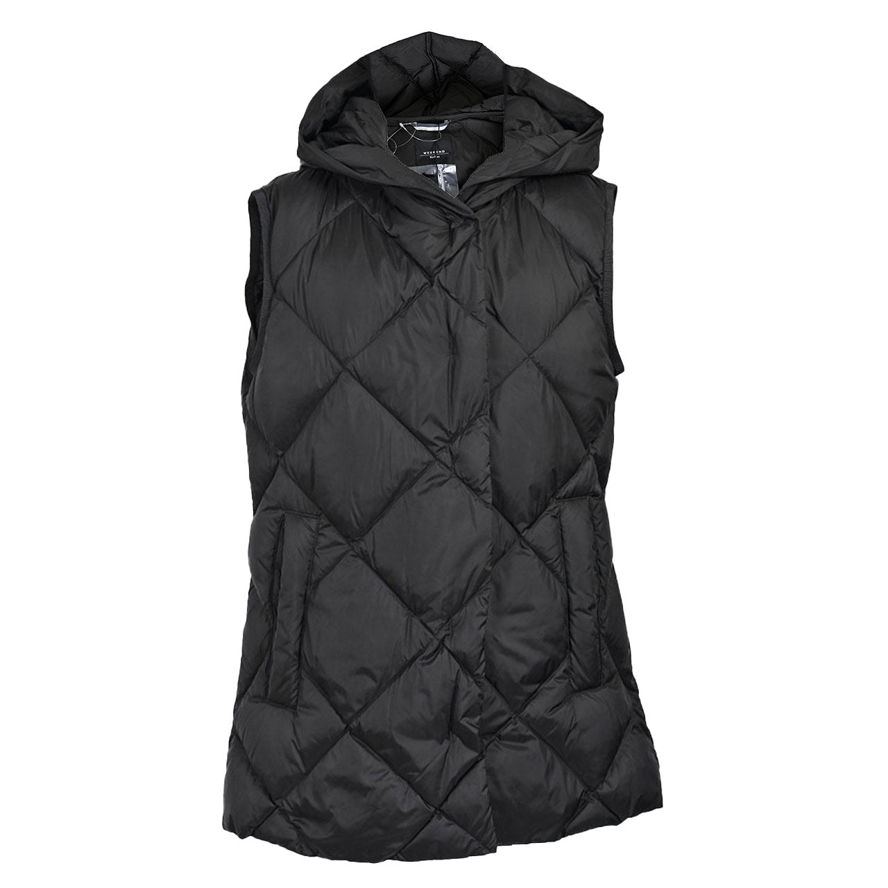 ★ウィークエンド マックスマーラ WEEKEND MAXMARA ダウンベスト FRUTTO 5296012600 003 ブラック レディース