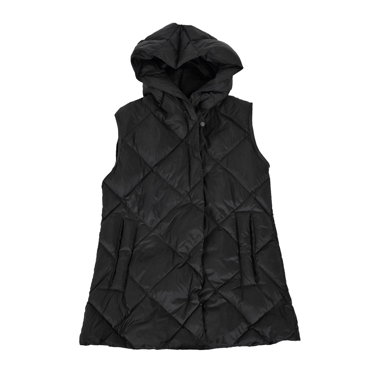 ★ウィークエンド マックスマーラ WEEKEND MAXMARA ダウンベスト FRUTTO 5296012600 003 ブラック レディース