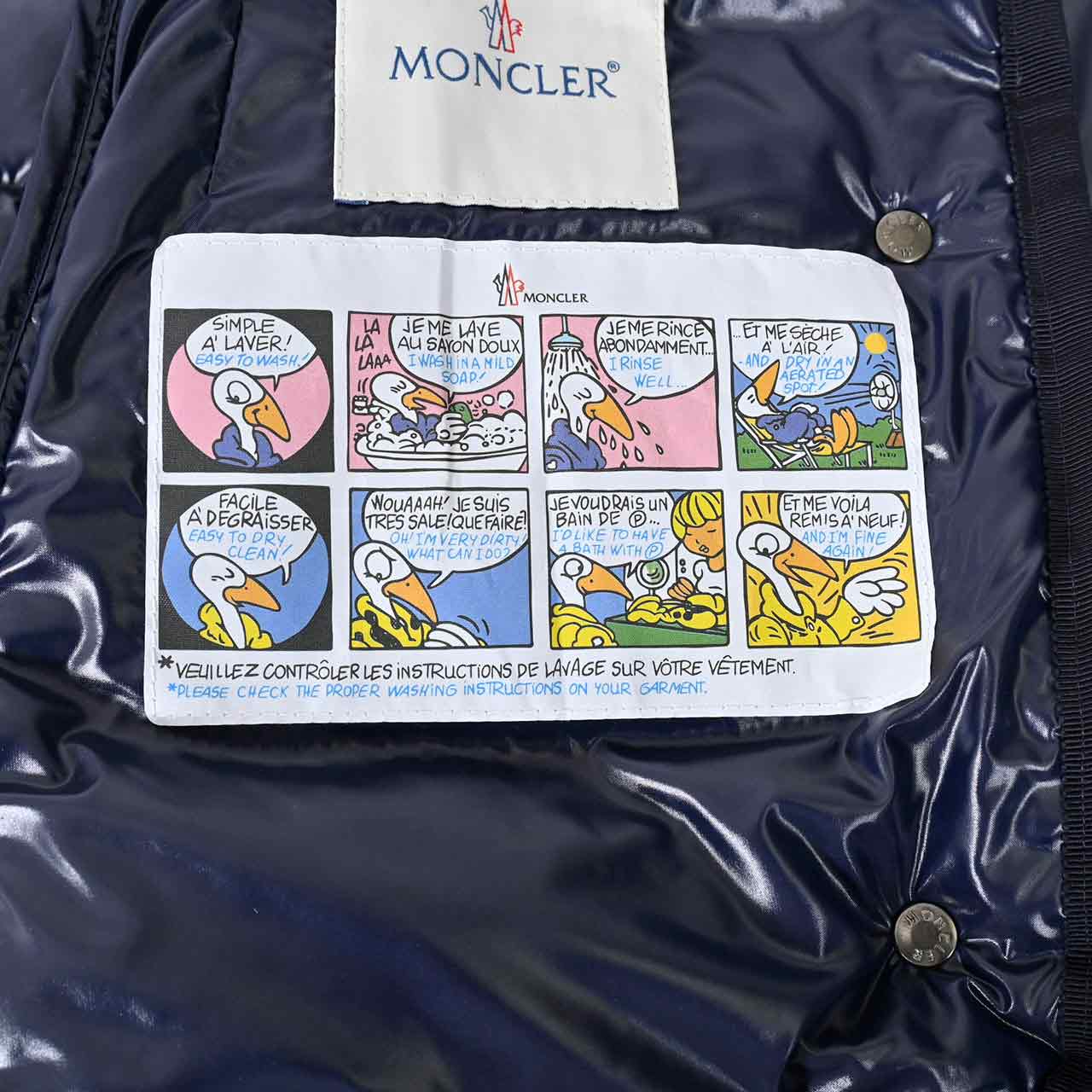 ★モンクレール MONCLER ダウンジャケット ARMOISE 742 ネイビー レディース