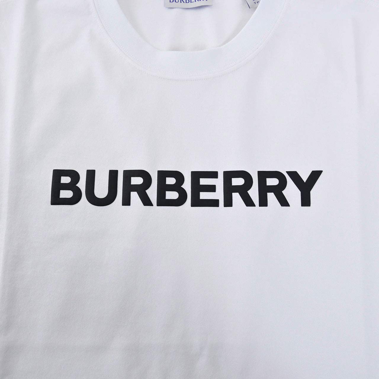 ★バーバリー BURBERRY Tシャツ 8080325 EX 8056724 A1464 ホワイト レディース