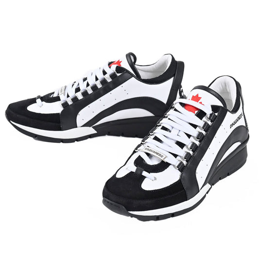 ★ディースクエアード DSQUARED2 スニーカー SNM0299 13220001 Legendary Sneaker M072 ホワイト メンズ