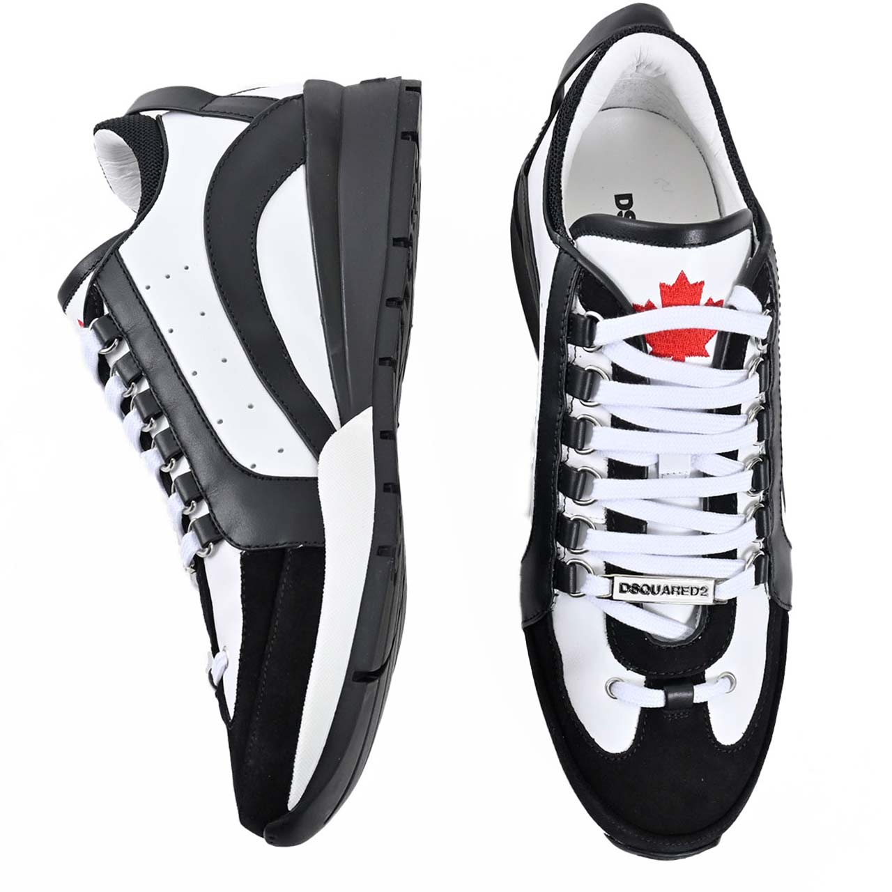 ★ディースクエアード DSQUARED2 スニーカー SNM0299 13220001 Legendary Sneaker M072 ホワイト メンズ
