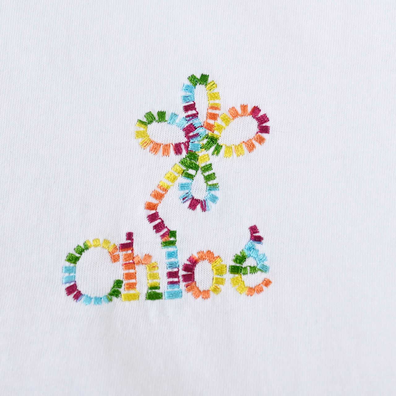 ★クロエ CHLOE Tシャツ C24UJH01184 101 ホワイト レディース