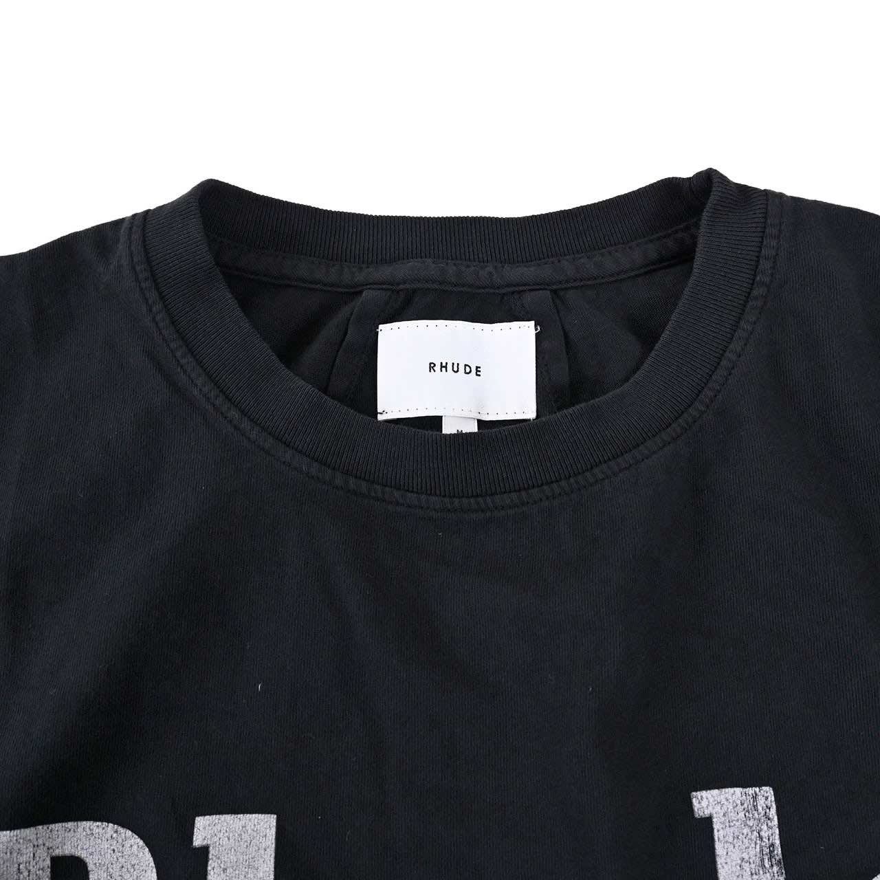 ★ルード RHUDE Tシャツ RHSS24TT1001 2610 0610 ブラック メンズ