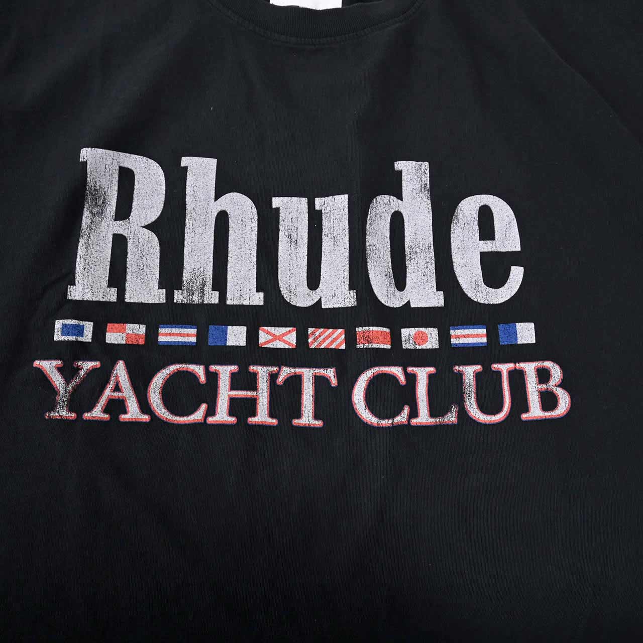 ★ルード RHUDE Tシャツ RHSS24TT1001 2610 0610 ブラック メンズ
