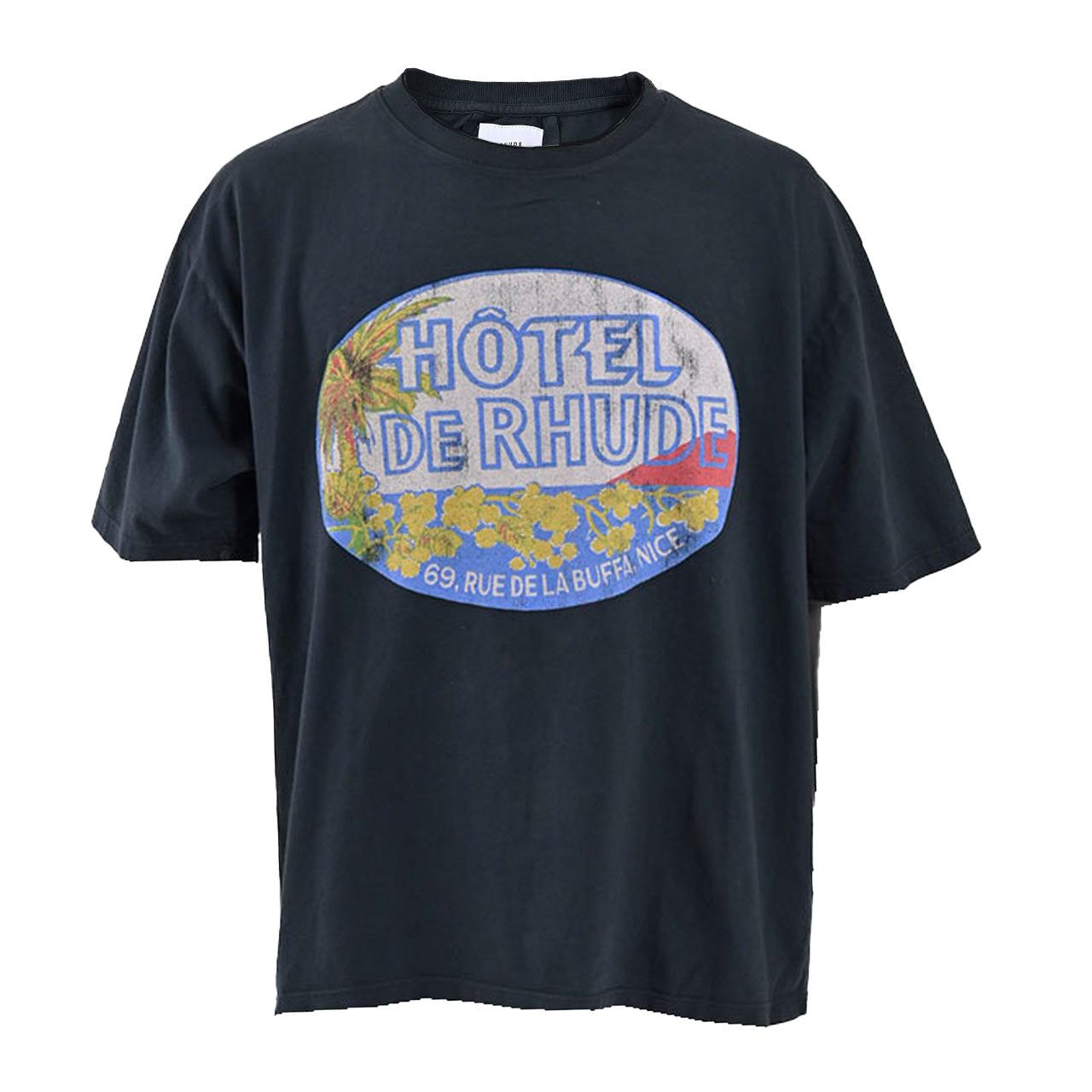 ★ルード RHUDE Tシャツ RHPS24TT0301 2610 0610 ブラック メンズ