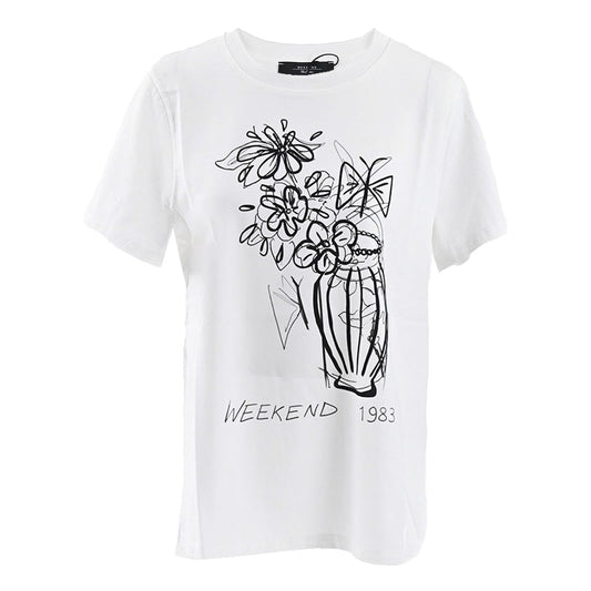 ★ウィークエンド マックスマーラ WEEKEND MAXMARA Tシャツ NERVI 59710516 004 ホワイト 2024SS レディース