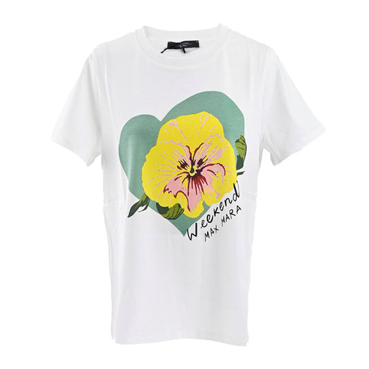 ★ウィークエンド マックスマーラ WEEKEND MAXMARA Tシャツ YEN 59710526 010 ホワイト 2024SS レディース