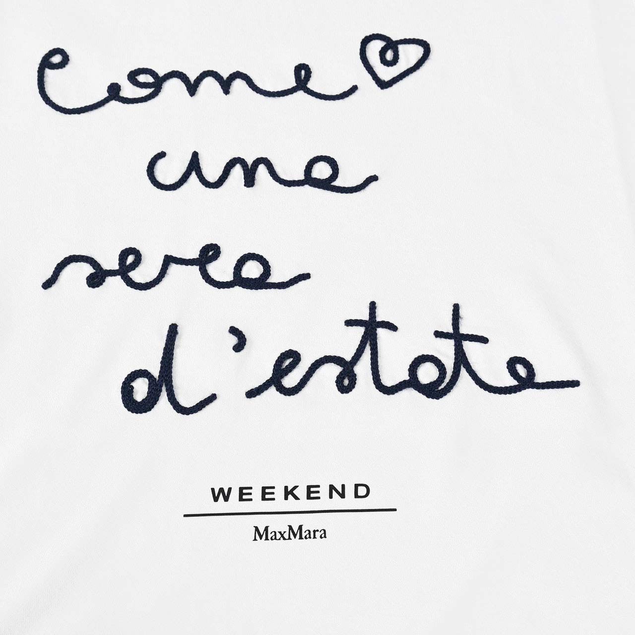 ★ウィークエンド マックスマーラ WEEKEND MAXMARA Tシャツ BARBANO 5976041600 003 ホワイト 2024AW レディース