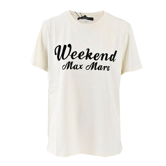 ★ウィークエンド マックスマーラ WEEKEND MAXMARA Tシャツ ZIRLO 5976031600 005 クリーム 2024AW レディース