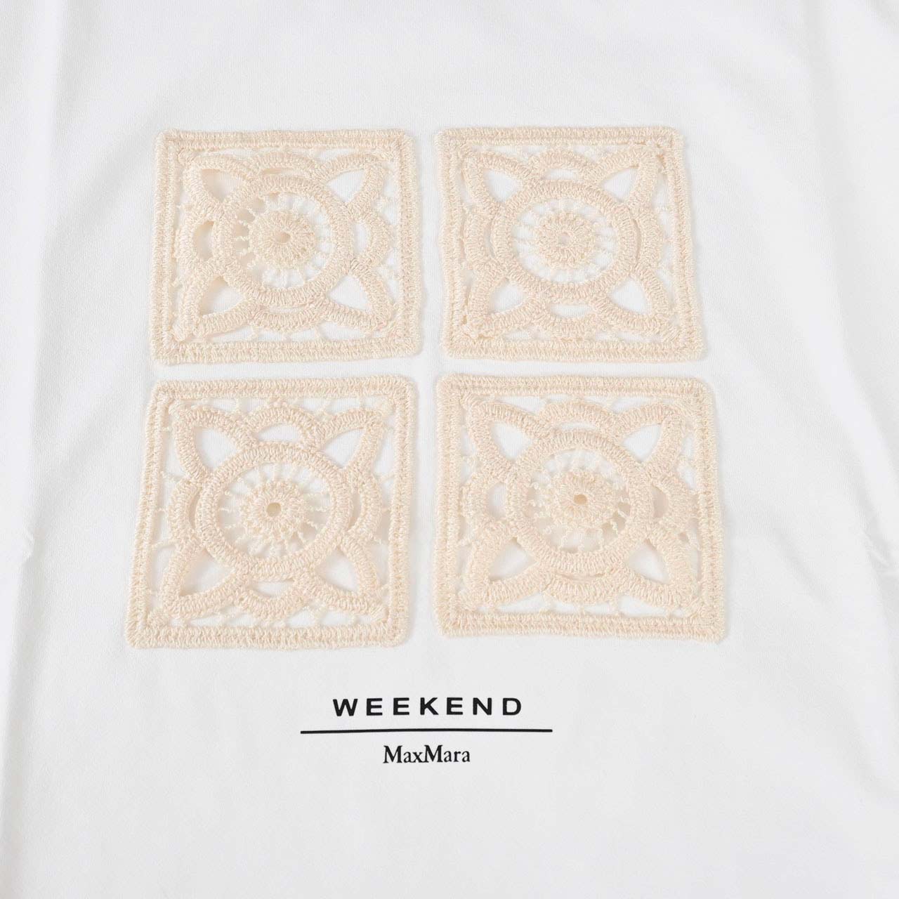 ★ウィークエンド マックスマーラ WEEKEND MAXMARA Tシャツ BARBANO 5976041600 001 ホワイト 2024AW レディース