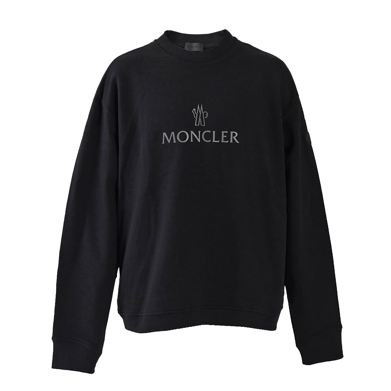 ★モンクレール MONCLER スウェットトレーナー 8G000 13 899WD 91RBK ブラック 2024SS メンズ