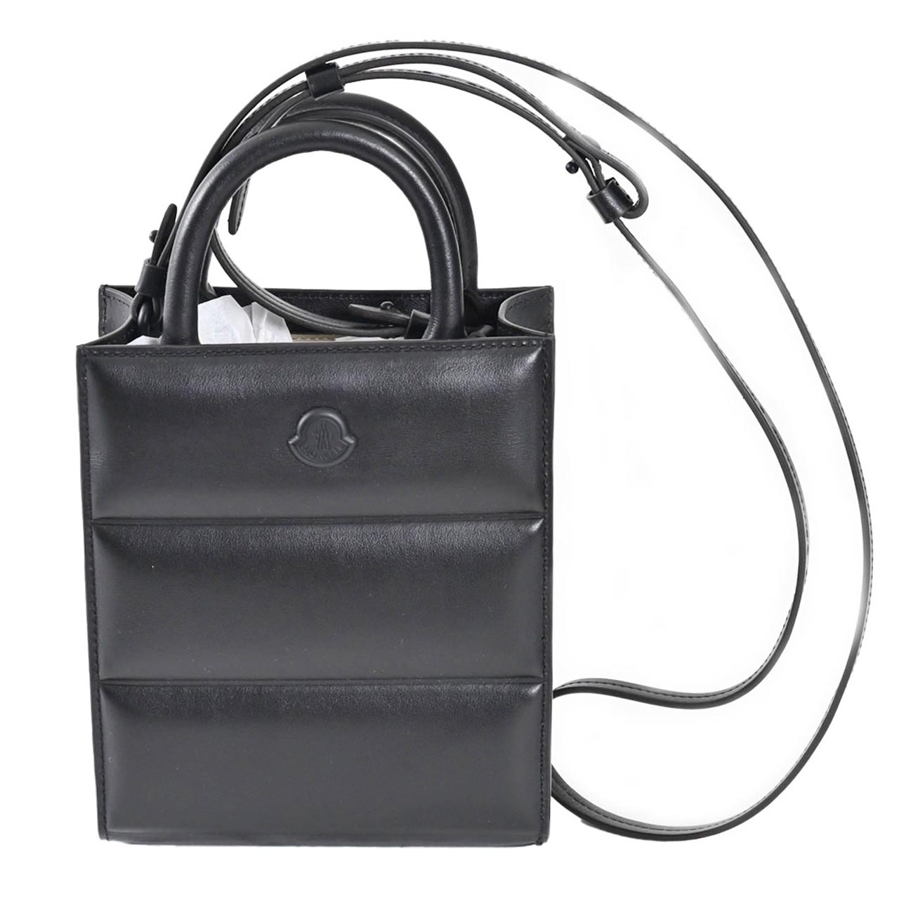 ★モンクレール MONCLER トートバッグ DOUDOUNE 6A000 01 M3492 999 ブラック レディース