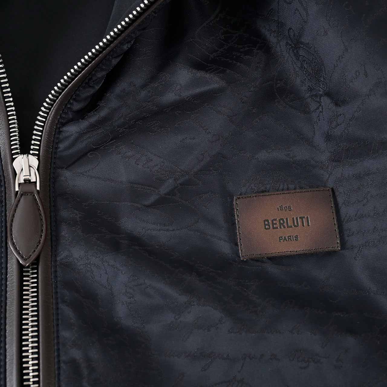 ★ベルルッティ BERLUTI ブルゾン PAGV U01 OUTERW R27OBL162 002 900 ブラック メンズ