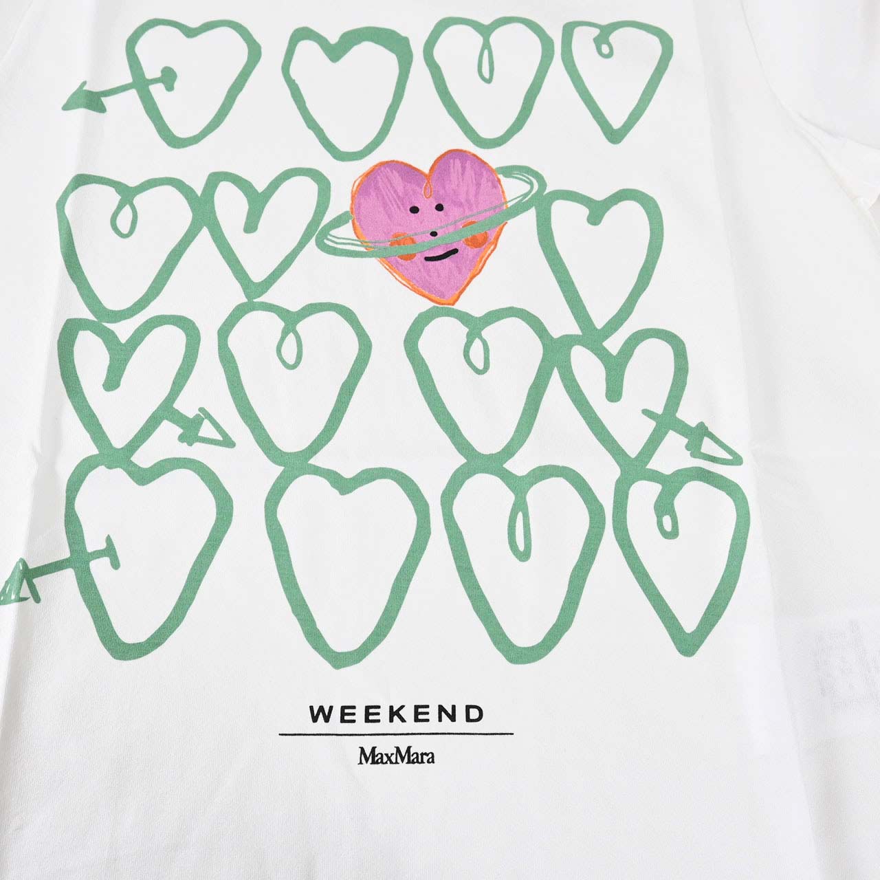 ★ウィークエンド マックスマーラ WEEKEND MAXMARA Tシャツ ZIRLO 59760316 002 ホワイト 2024AW レディース