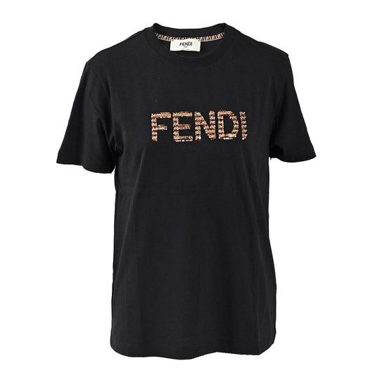 ★フェンディ FENDI Tシャツ AS8G FS7254 F0GME ブラック 2024AW レディース