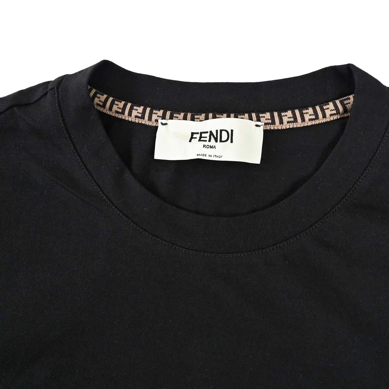 ★フェンディ FENDI Tシャツ AS8G FS7254 F0GME ブラック 2024AW レディース