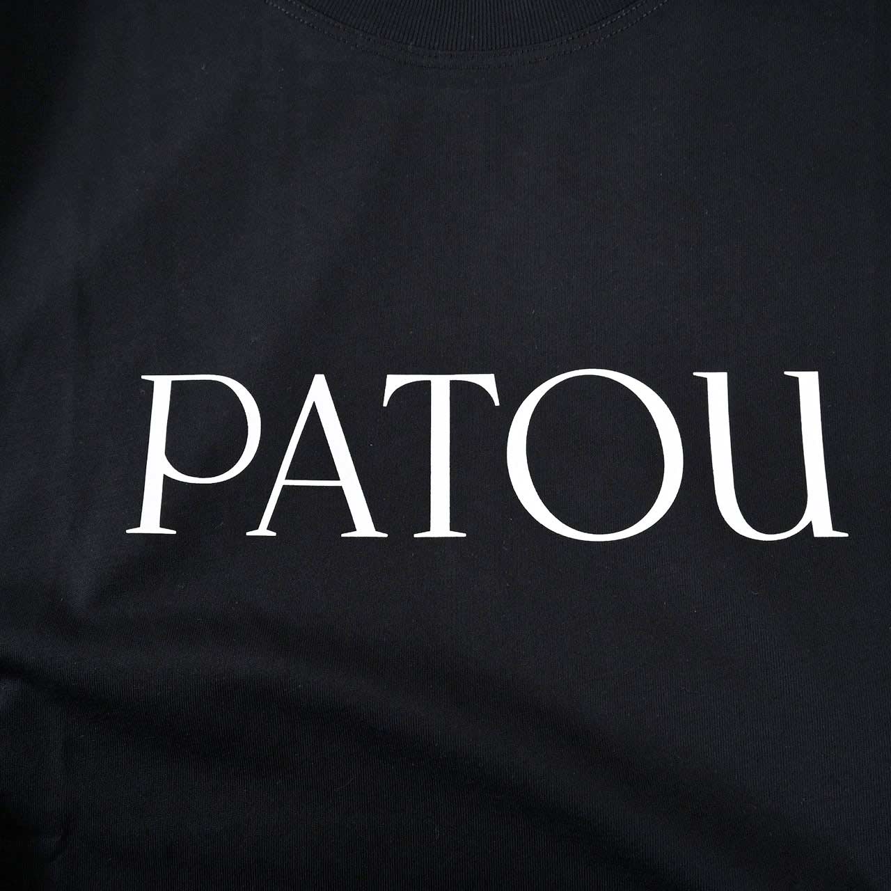 ★パトゥ PATOU Tシャツ JE0299999 999B ブラック 2024SS レディース