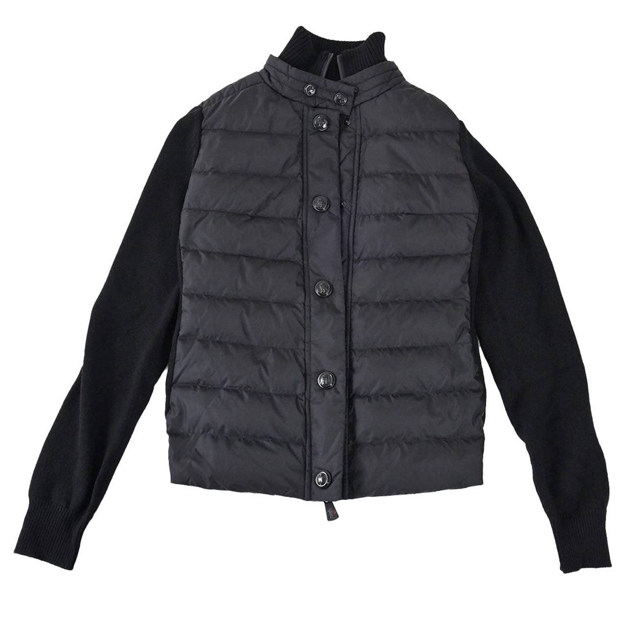 ★モンクレール MONCLER カーディガン 9B00012 A9462 ブラック  レディース