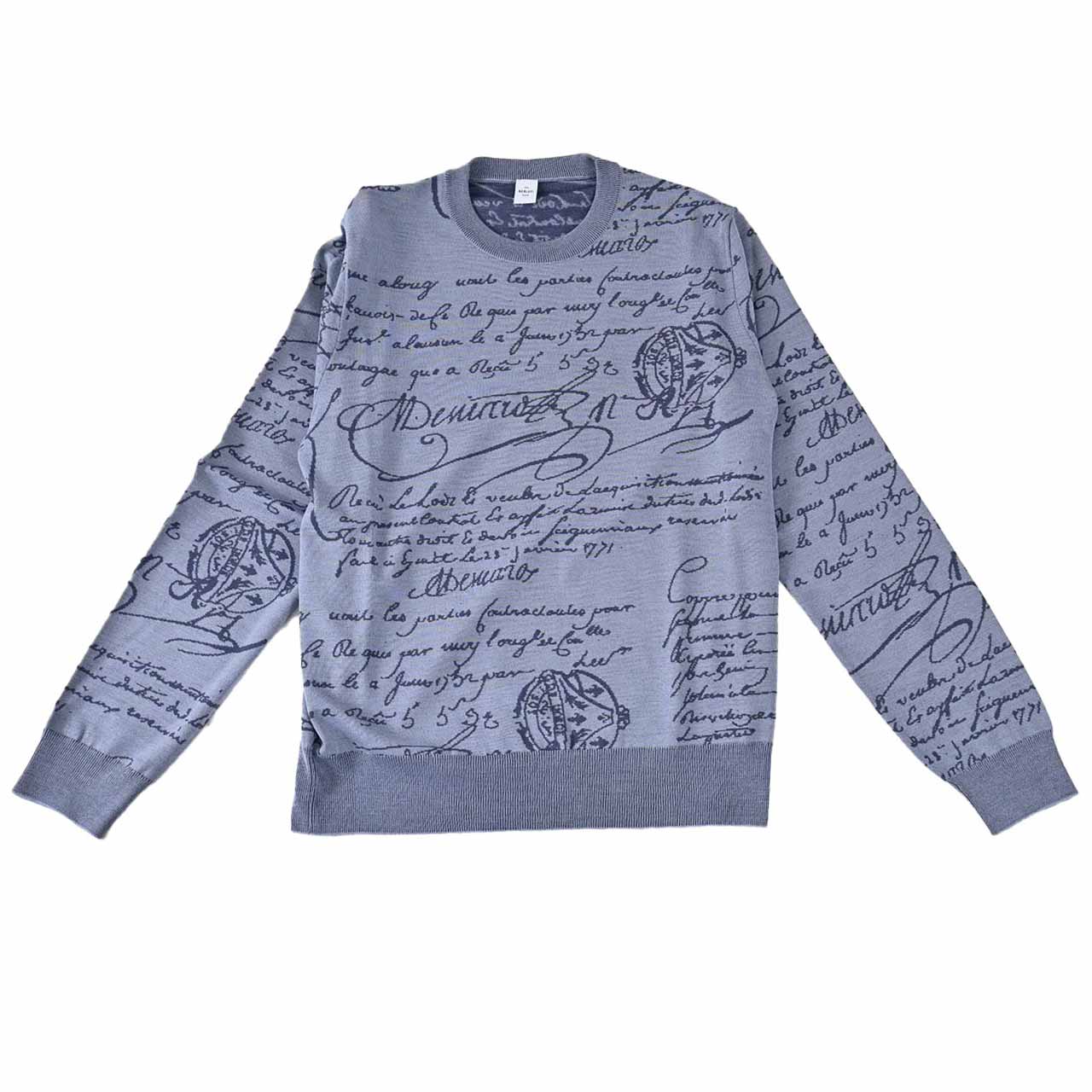 ★ベルルッティ BERLUTI セーター YWBG 46N KNITWE R27KRL198 001 46N グレー メンズ