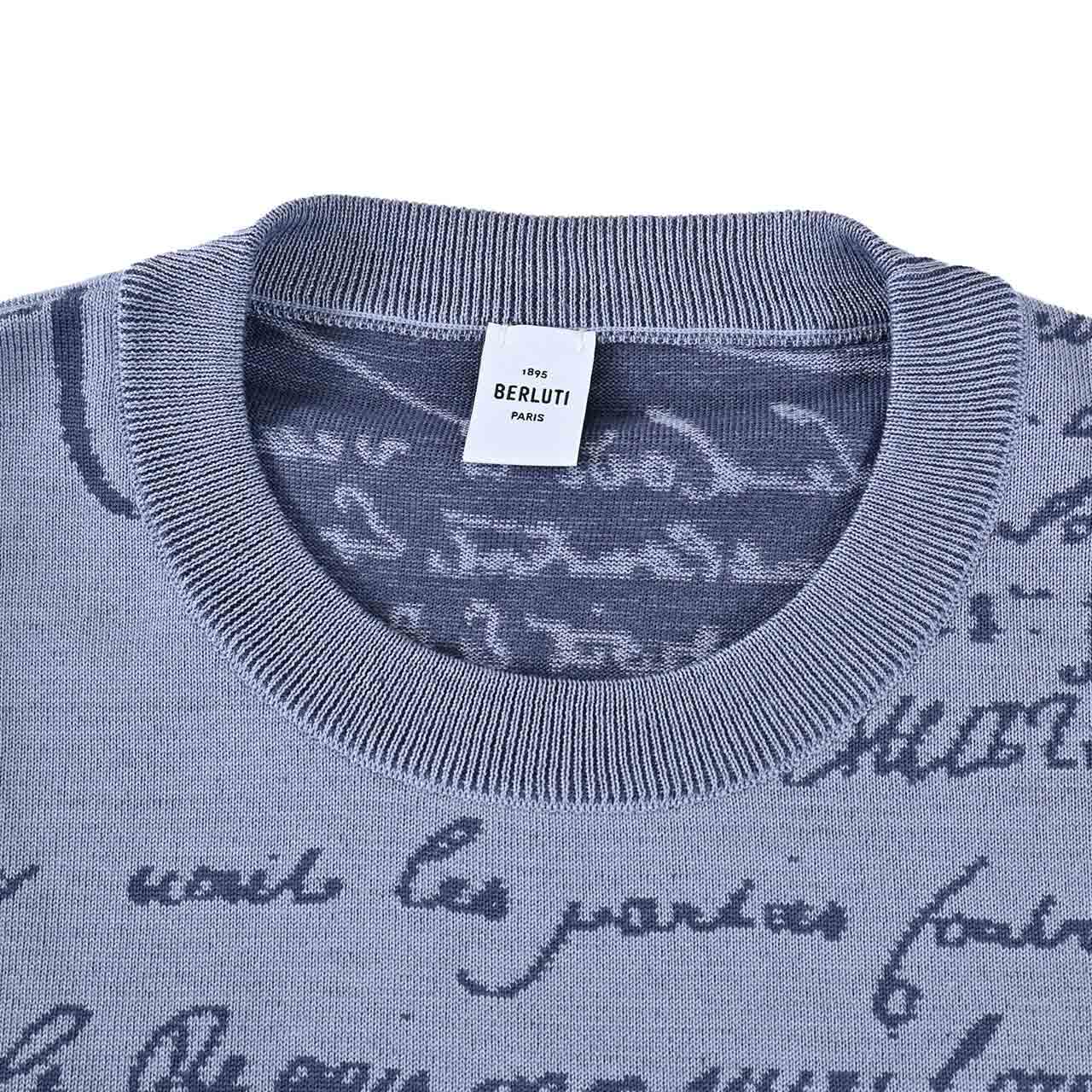 ★ベルルッティ BERLUTI セーター YWBG 46N KNITWE R27KRL198 001 46N グレー メンズ