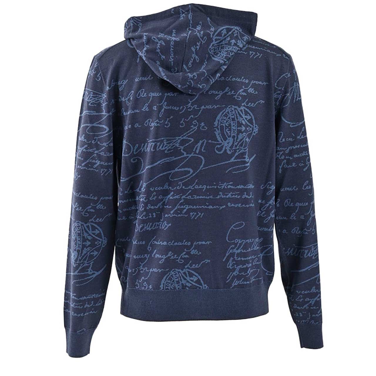 ★ベルルッティ BERLUTI ジップアップパーカー YWBG 47N KNITWEA R27KZL01 001 47N ネイビー メンズ