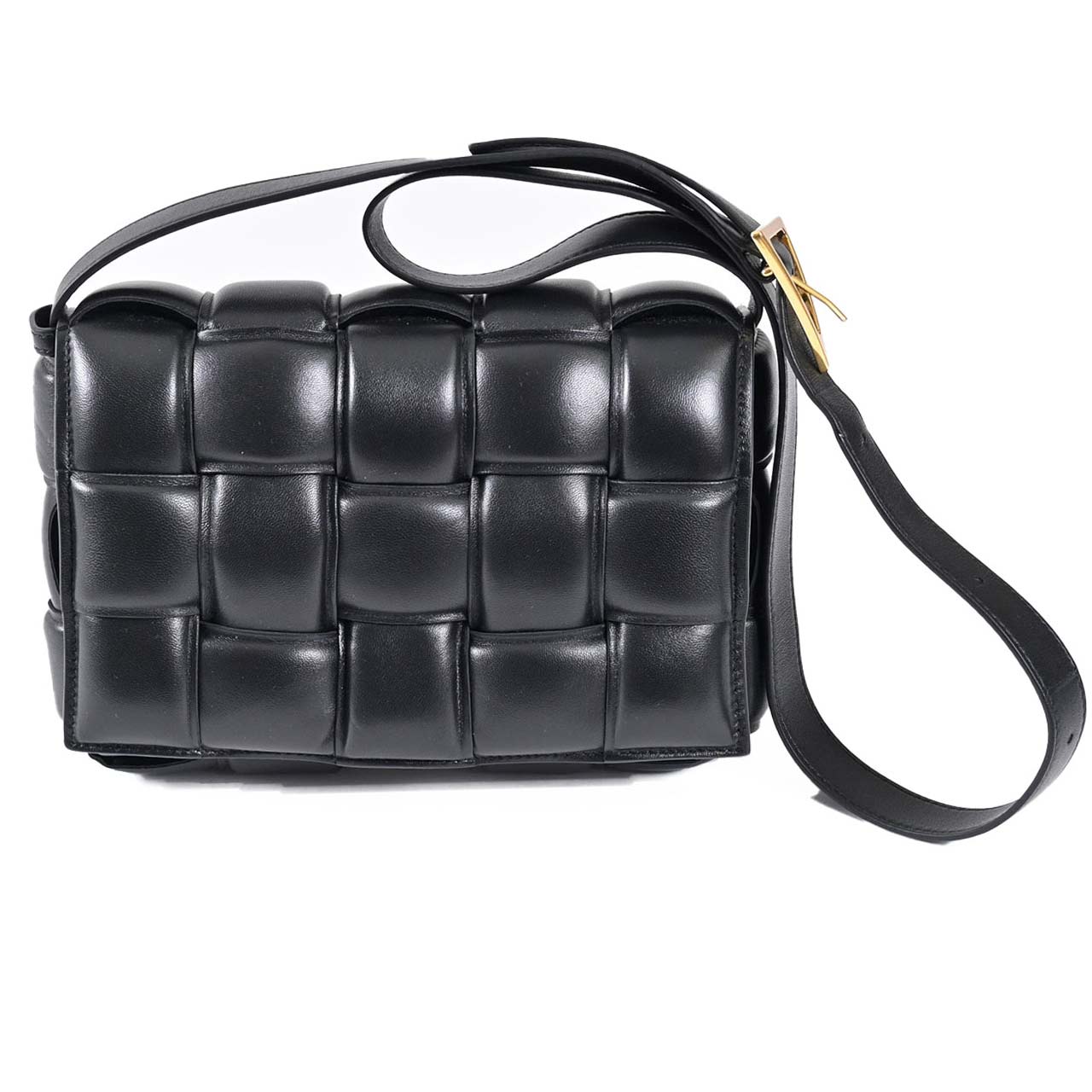 ★ボッテガ ヴェネタ BOTTEGA VENETA ショルダーバッグ 591970　VCQR1 8425 ブラック  レディース