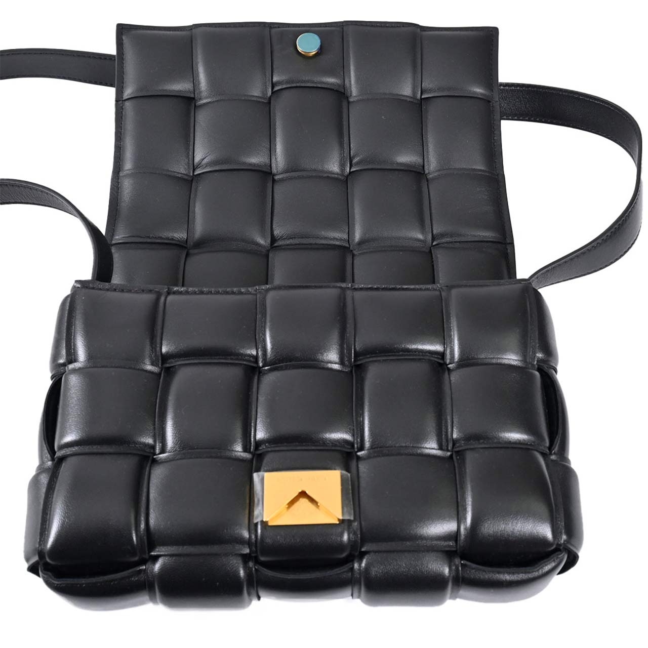 ★ボッテガ ヴェネタ BOTTEGA VENETA ショルダーバッグ 591970　VCQR1 8425 ブラック  レディース