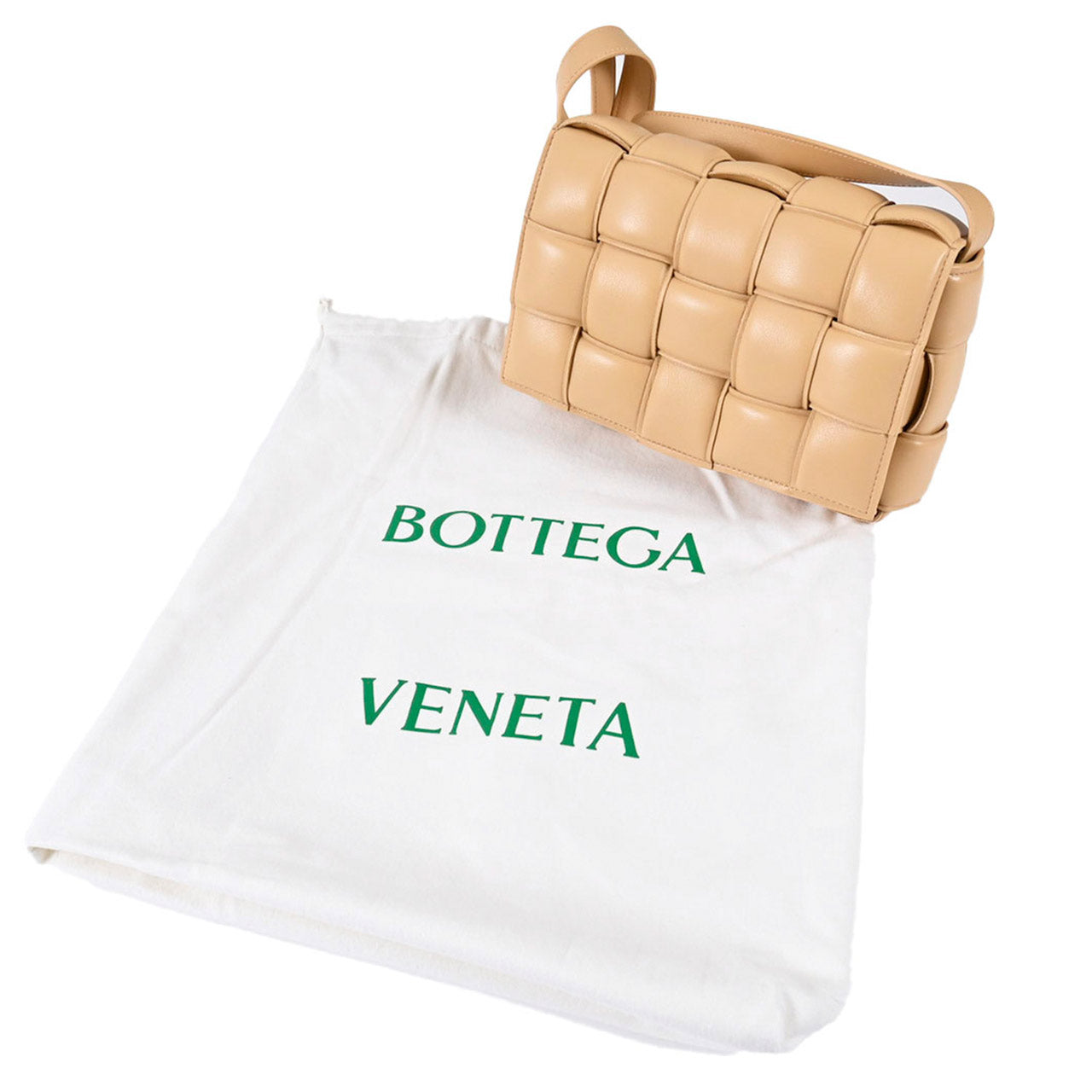 ★ボッテガ ヴェネタ BOTTEGA VENETA ショルダーバッグ 591970　VCQR1 2700 ベージュ  レディース