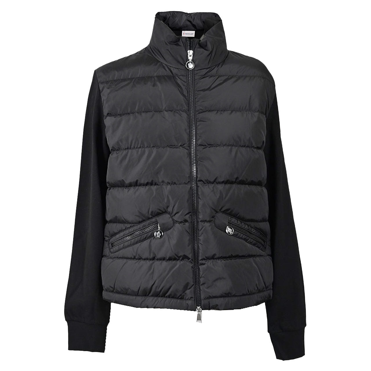 ★モンクレール MONCLER カーディガン 8G00003 89ALE 999 ブラック 2025AW レディース