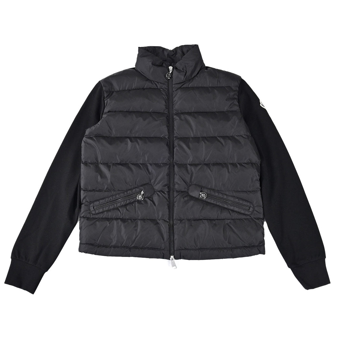 ★モンクレール MONCLER カーディガン 8G00003 89ALE 999 ブラック 2025AW レディース