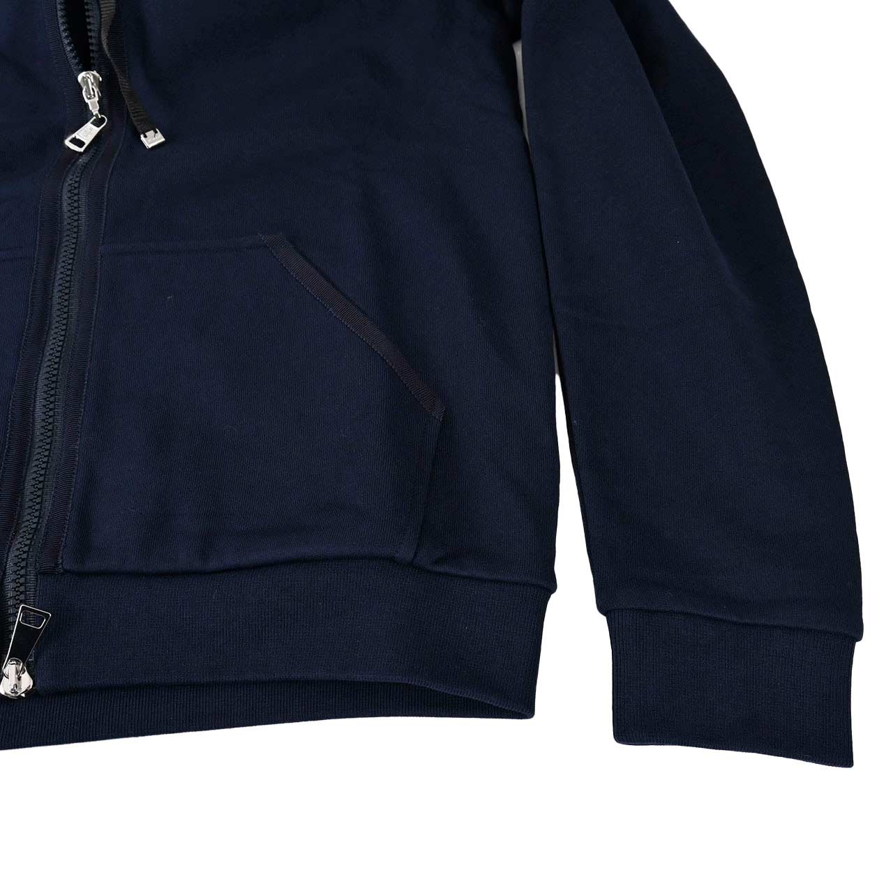 ★モンクレール MONCLER ジップアップパーカー 8401000　80451 773 ネイビー レディース
