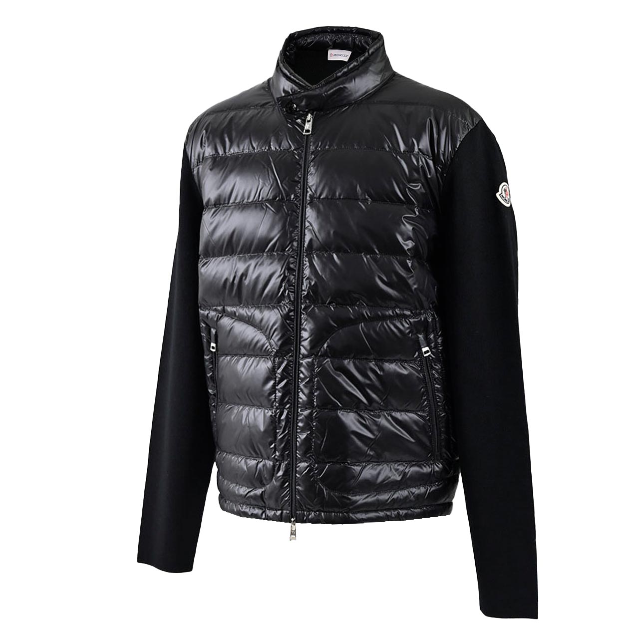 ★モンクレール MONCLER カーディガン M1131 9B000 16 999 ブラック 2024SS メンズ