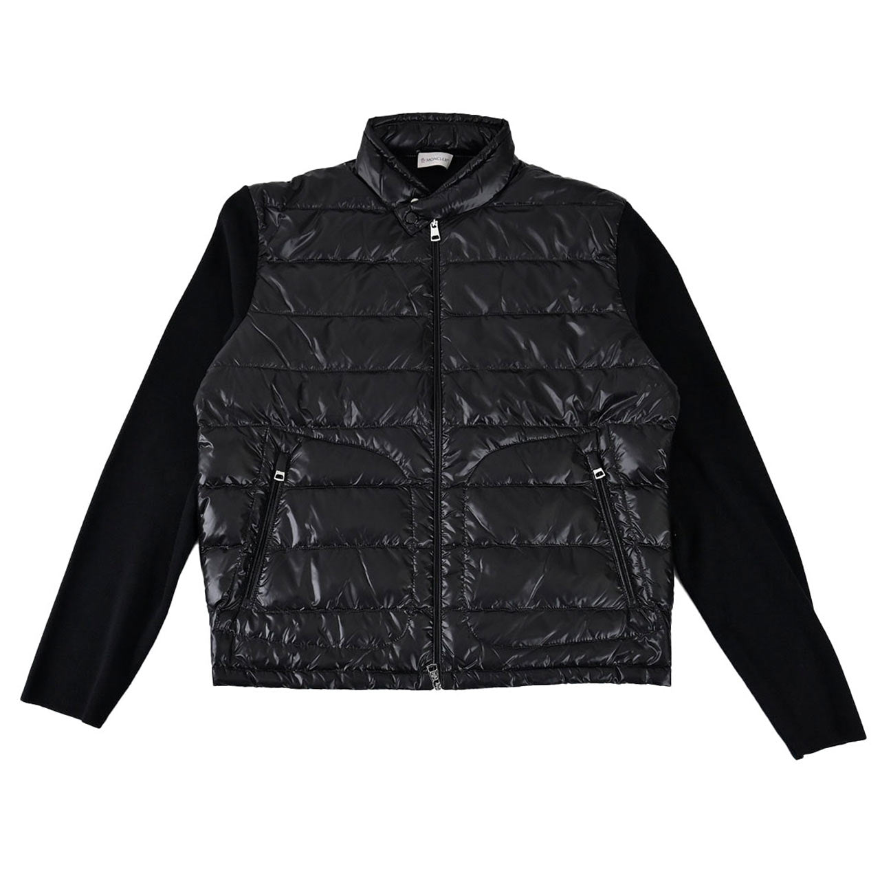 ★モンクレール MONCLER カーディガン M1131 9B000 16 999 ブラック 2024SS メンズ