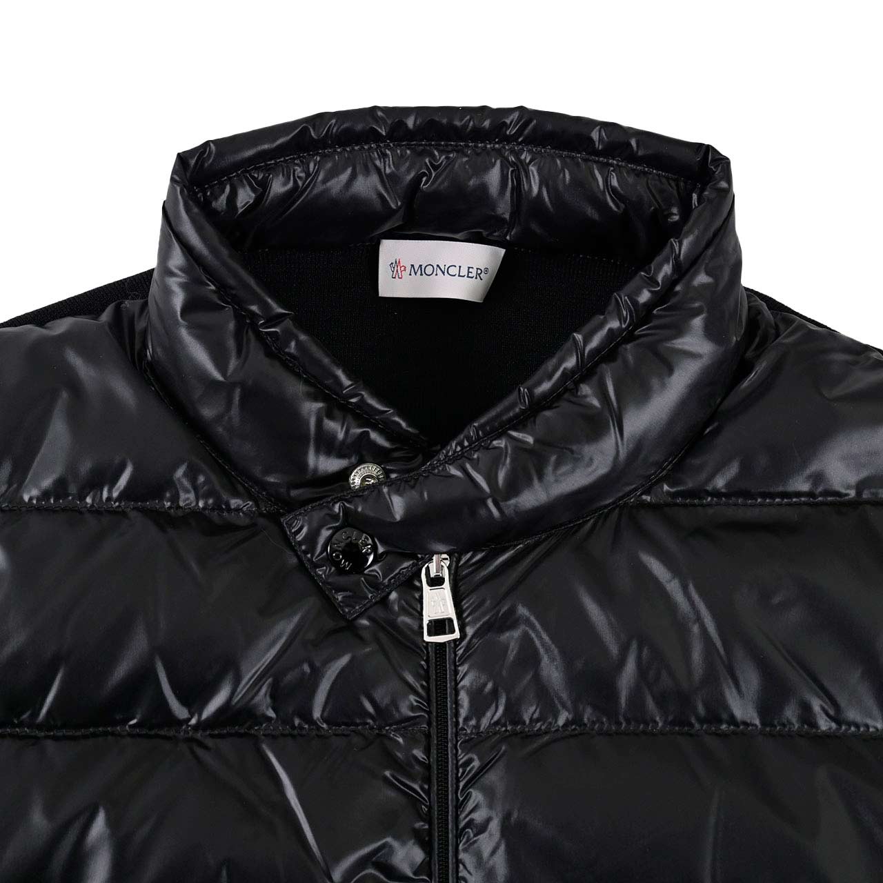 ★モンクレール MONCLER カーディガン M1131 9B000 16 999 ブラック 2024SS メンズ