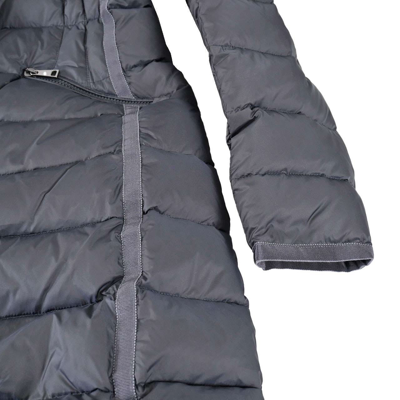 ★モンクレール MONCLER ダウンコート HERMIFUR 906 グレー レディース