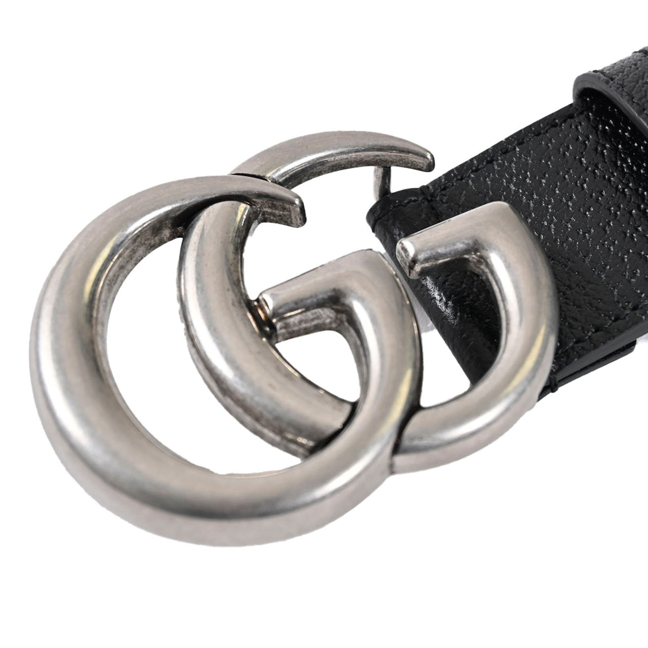 ★グッチ GUCCI ベルト 406831 UKOEC 1000 ブラック メンズ