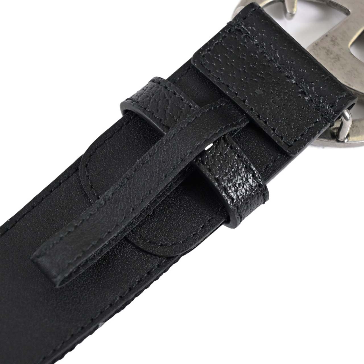 ★グッチ GUCCI ベルト 406831 UKOEC 1000 ブラック メンズ