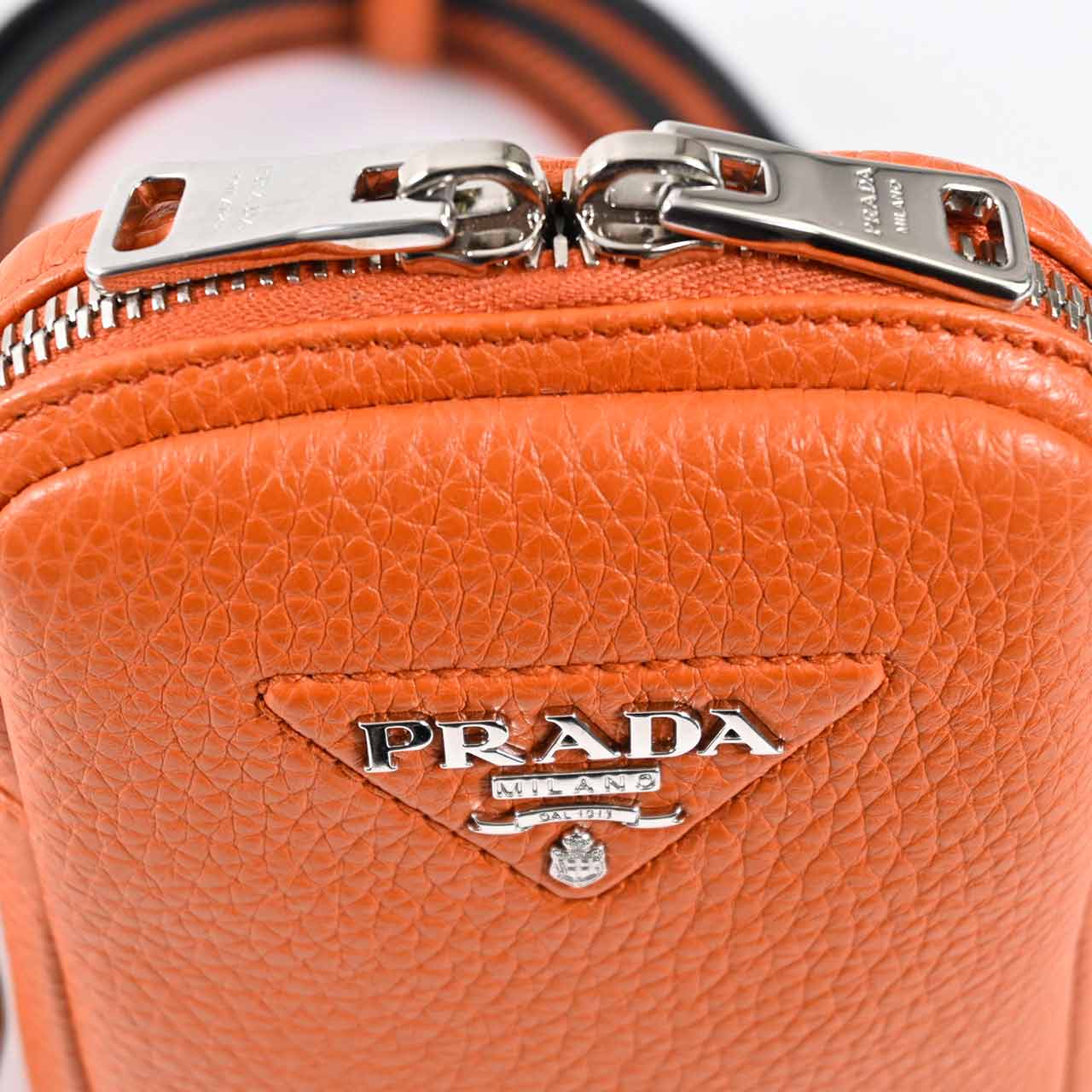 ★プラダ PRADA ショルダーバッグ 1BP027 2DKV V 3WM 01 PAPAYA オレンジ レディース