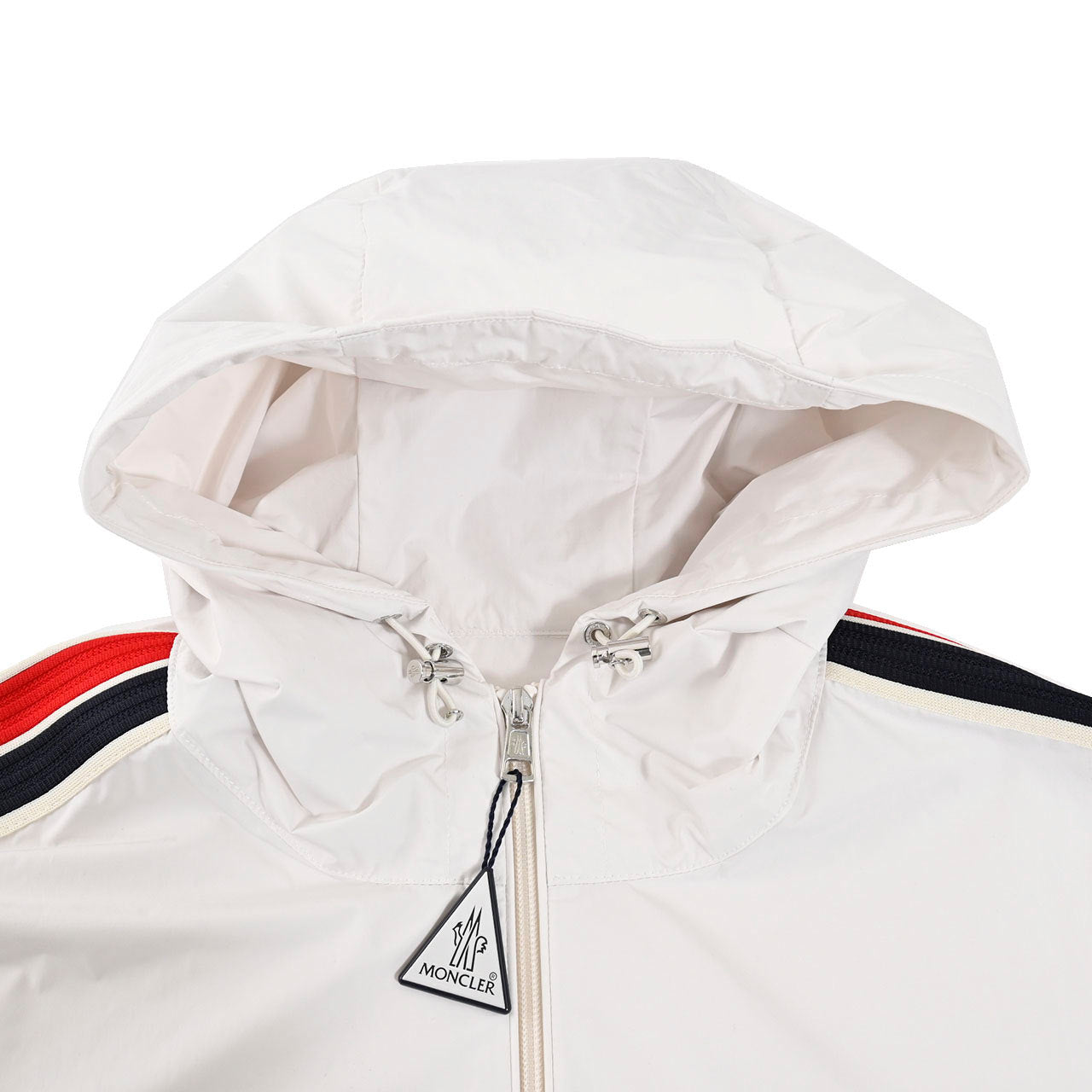 ★モンクレール MONCLER ナイロンジャケット 1A0018759876 035 ホワイト 2025年春夏 メンズ