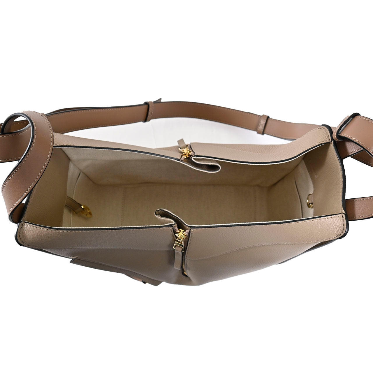 ★ロエベ LOEWE ショルダーバッグ HAMMOCK SMALL A538S35X51 2150 ベージュ レディース