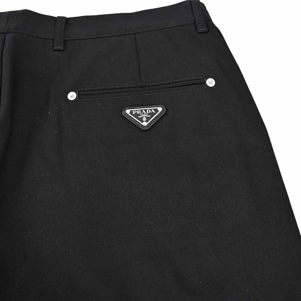 ★プラダ PRADA パンツ SPH313 11BZ F0002 ブラック メンズ