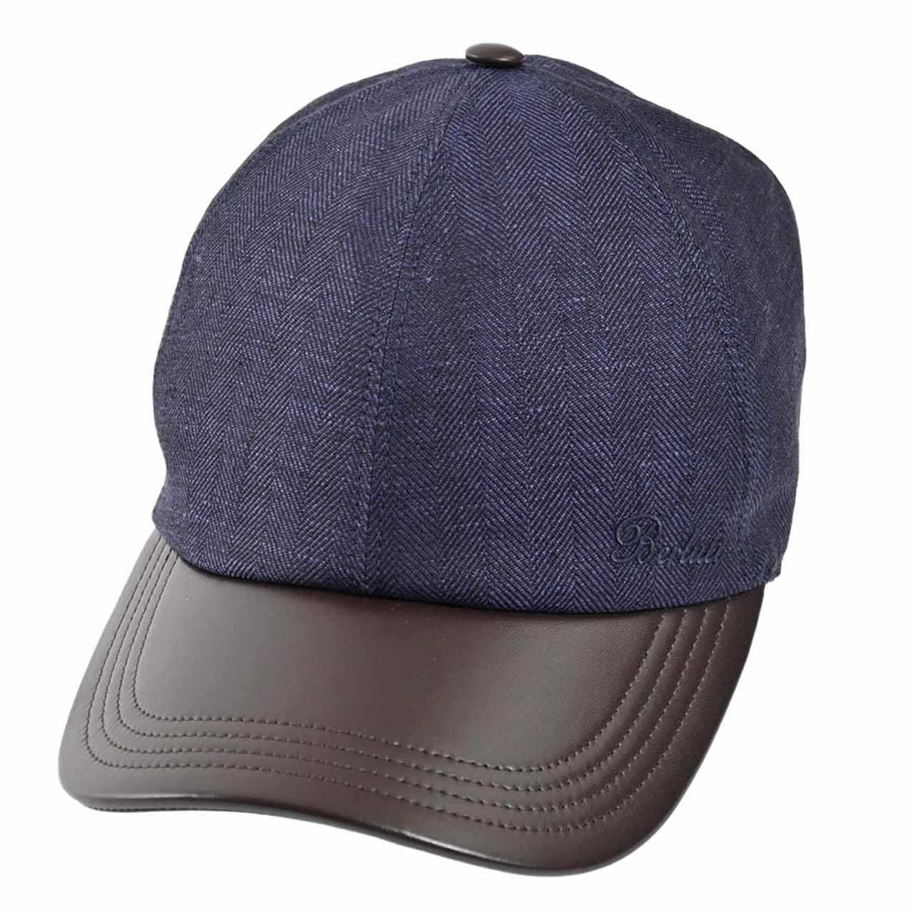 ★ベルルッティ BERLUTI キャップ T28CA41 001 55N ブルー 2025SS メンズ