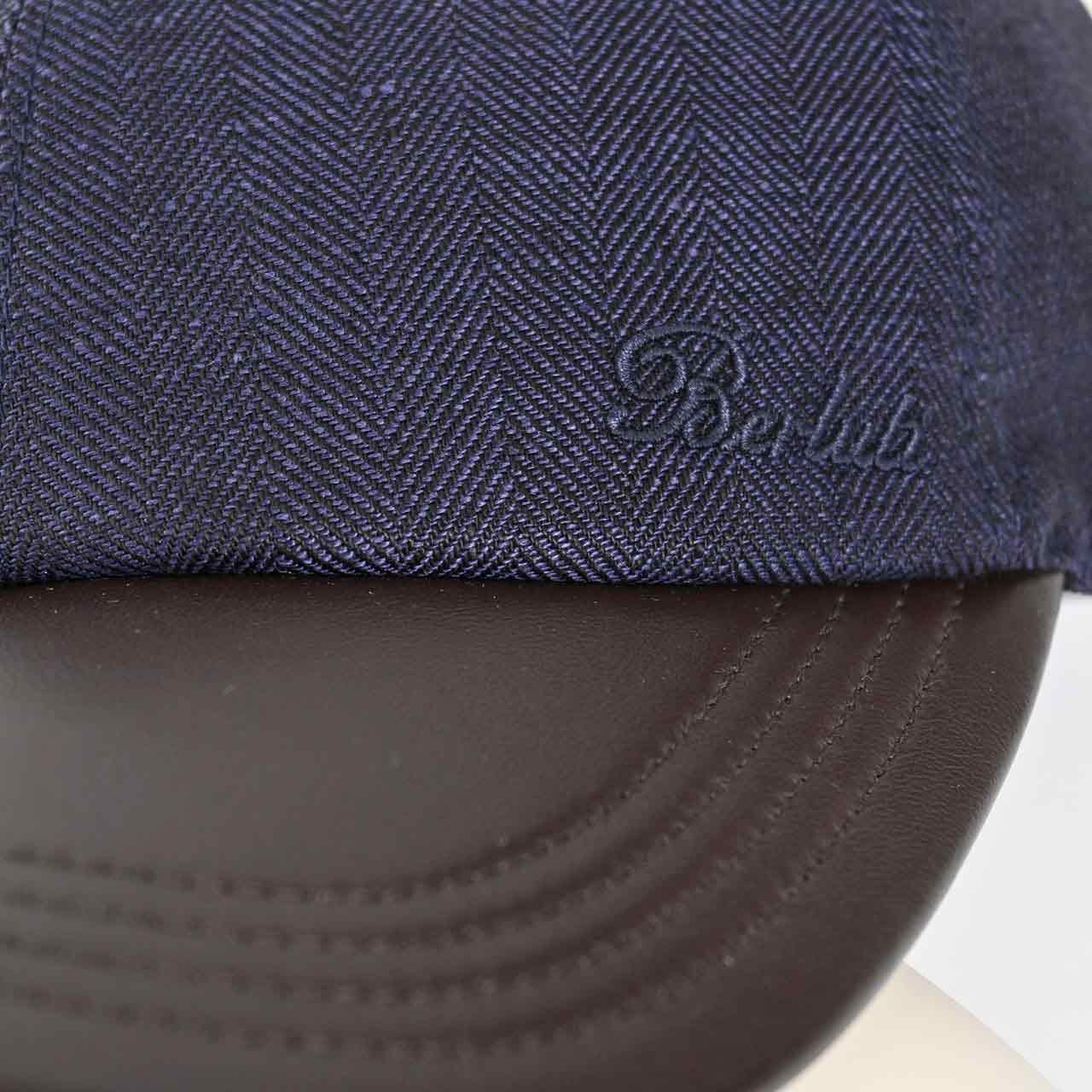 ★ベルルッティ BERLUTI キャップ T28CA41 001 55N ブルー 2025SS メンズ