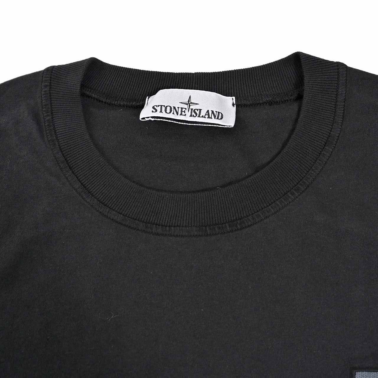 ★ストーン アイランド STONE ISLAND Tシャツ K1S15 2100237 S0057 V0029 ブラック 2025SS メンズ