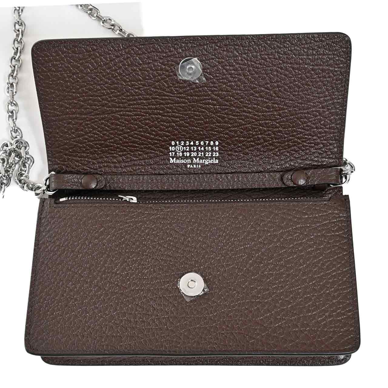 ★メゾン マルジェラ Maison Margiela ショルダーバッグ P4455 SA3UI0008 T2186 ブラウン 2025SS レディース