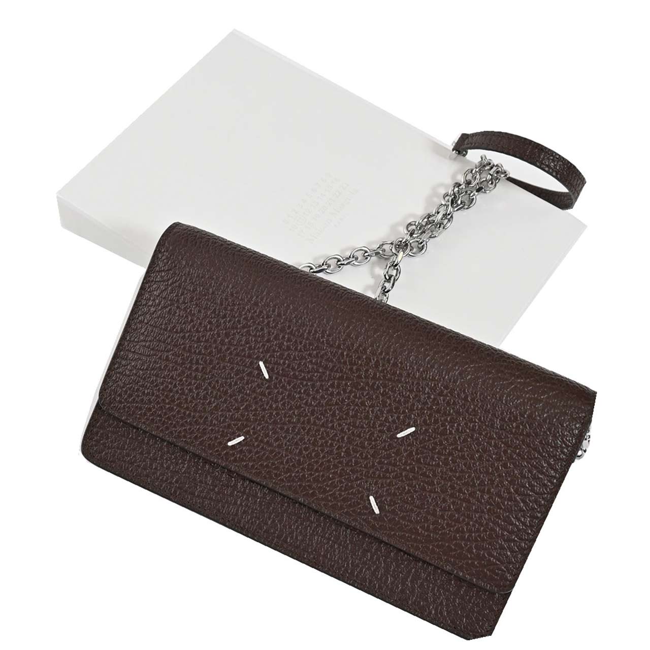 ★メゾン マルジェラ Maison Margiela ショルダーバッグ P4455 SA3UI0008 T2186 ブラウン 2025SS レディース