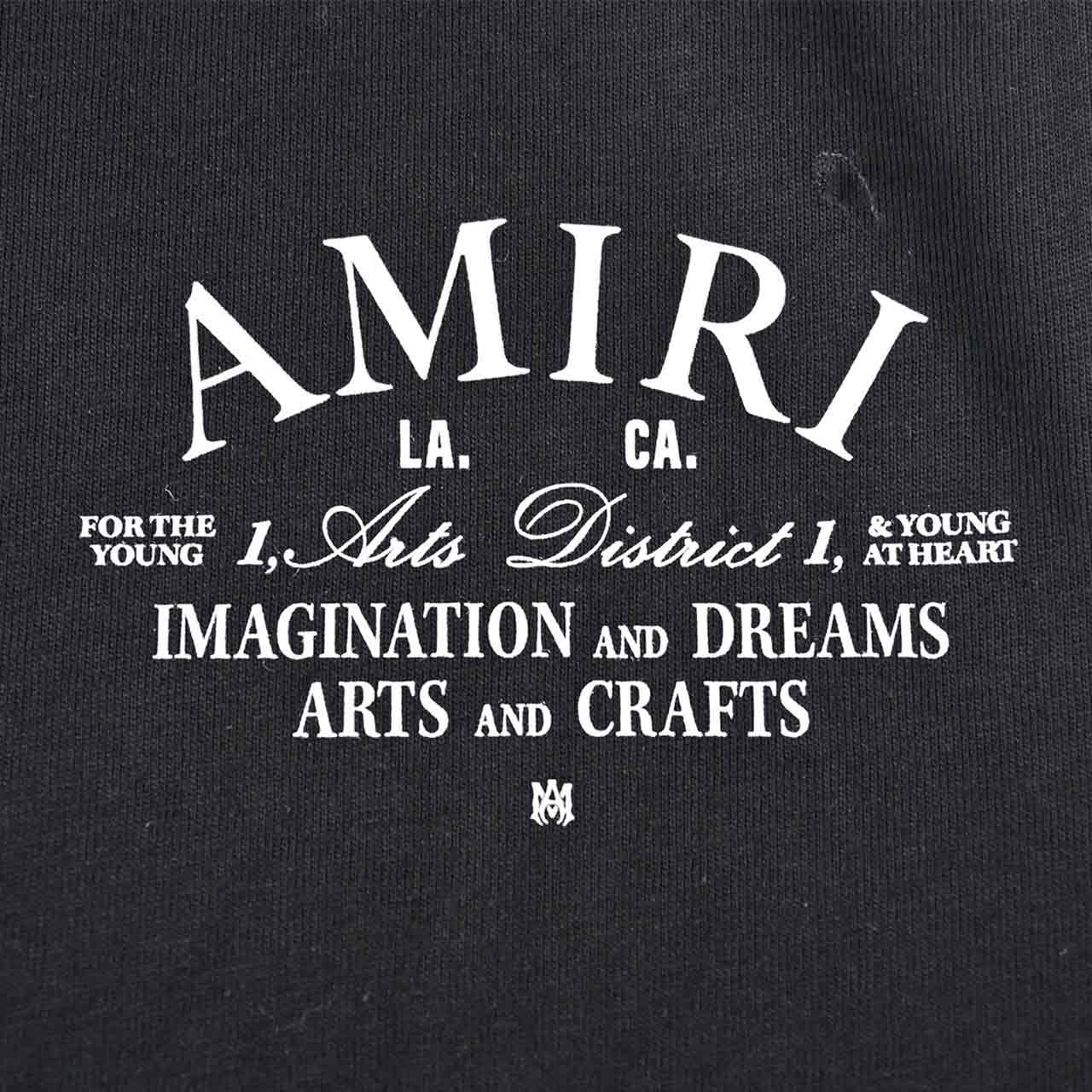 ★アミリ AMIRI Tシャツ AMJYTE1071 001 ブラック  メンズ