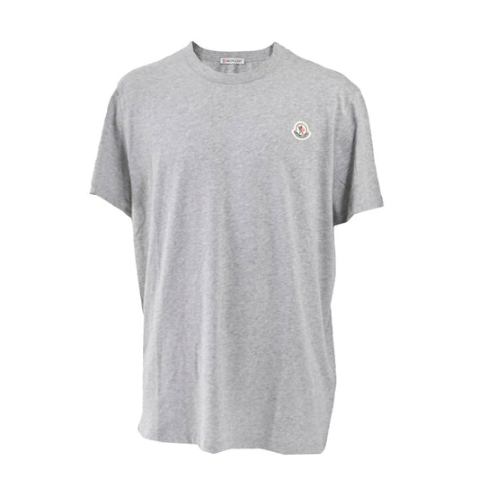 ★モンクレール MONCLER クルーネック半袖Ｔシャツ 8C01172 8390Y 984 グレー  メンズ