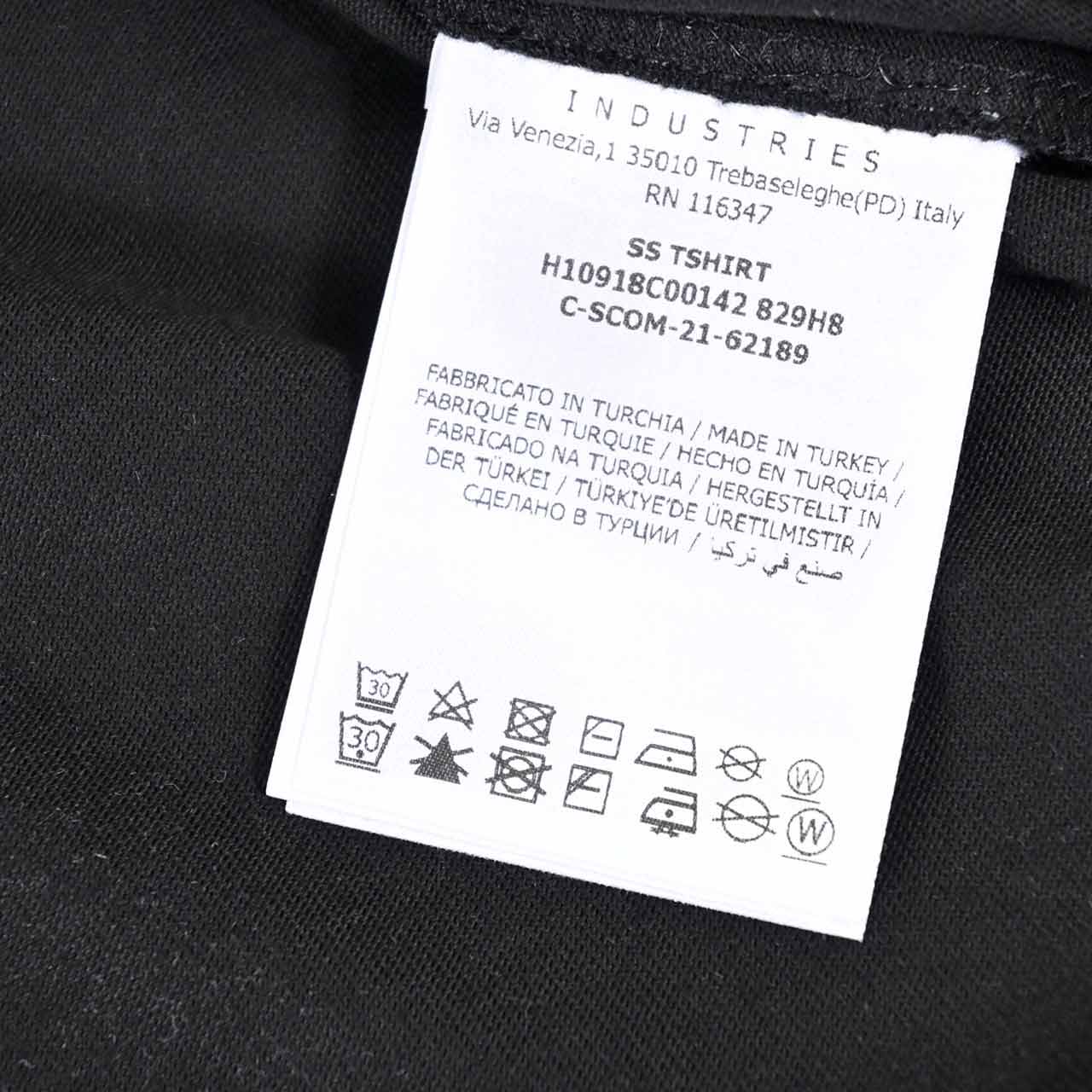 ★モンクレール MONCLER クルーネック半袖Ｔシャツ 8C00142 829H8 999 ブラック  メンズ